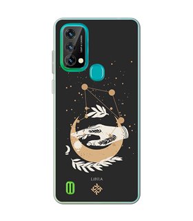 Funda para [ Blackview A50 ] Dibujo Zodiaco [ Signo Zodiacal - Libra ] de Silicona Flexible para Smartphone 