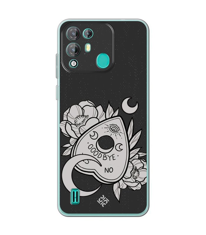 Funda para [ Blackview A55 Pro ] Dibujo Gotico [ Dieza de la Ouija - Yes or No ] de Silicona Flexible