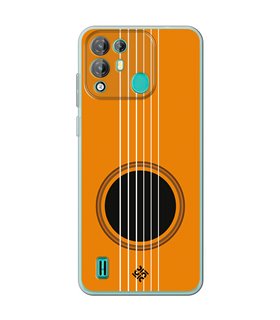 Funda para [ Blackview A55 Pro ] Diseño Música [ Caja de Resonancia Guitarra ] de Silicona Flexible