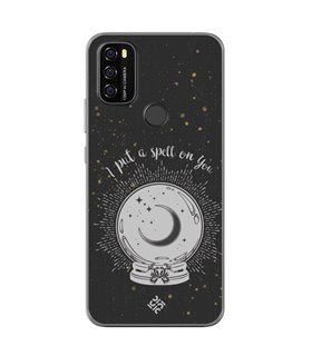 Funda para [ Blackview A70 ] Dibujo Gotico [ Bola Mágica ] de Silicona Flexible para Smartphone 