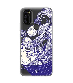 Funda para [ Blackview A70 ] Dibujo Japones [ Ramen ] de Silicona Flexible para Smartphone 