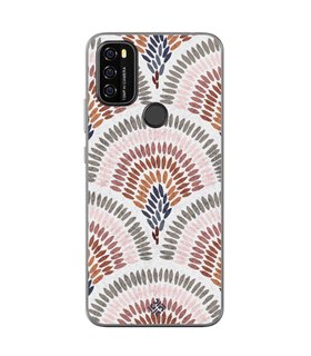 Funda para [ Blackview A70 ] Dibujo Tendencias [ Diseño Mosaico ] de Silicona Flexible para Smartphone 