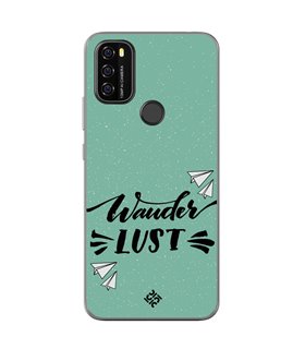 Funda para [ Blackview A70 ] Dibujo Auténtico [ Wander Lust ] de Silicona Flexible para Smartphone