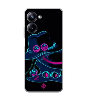 Funda para [ Realme 10 Pro ] Dibujos Frikis [ Sombrero de Sabo, Luffy y Ace ] de Silicona Flexible