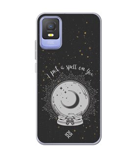 Funda para [ TCL 403 ] Dibujo Gotico [ Bola Mágica ] de Silicona Flexible para Smartphone 