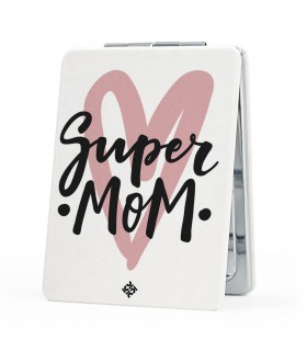 Espejo día de la Madre | Super Mom Corazón | Para el Día de la Madre