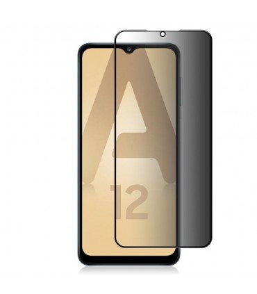 Cristal templado ANTIESPIA [Samsung Galaxy A12 5G] Protector de Pantalla Antiespía
