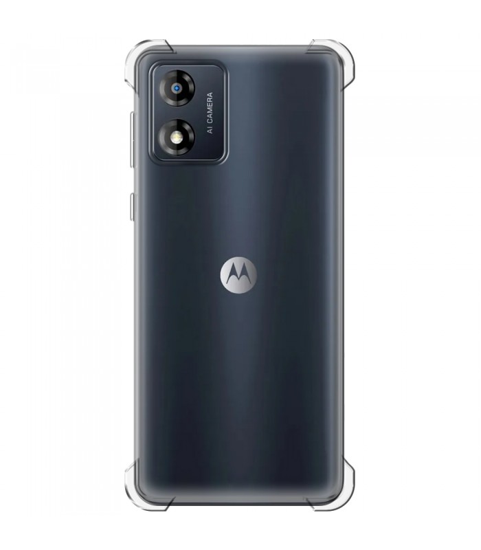 Funda Antigolpe Motorola Moto E13 4G Gel Transparente con esquinas Reforzadas