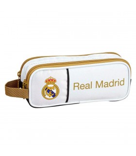 Estuche Portatodo | Real Madrid | Dos compartimentos | Vuelta al cole