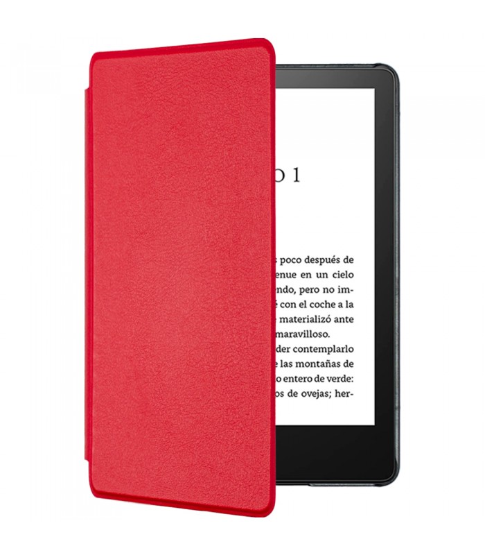 Funda para Amazon Kindle Paperwhite 6.8" (2021) | Funda roja | 11.ª generación