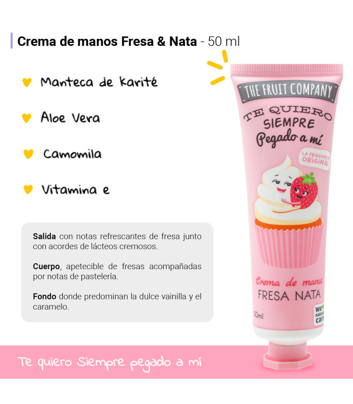 The Fruit Company Crema de Manos Mora 50ml