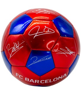Balón FC BARCELONA | Balón Fútbol Barça Brillante |Firmas FC BARCELONA | Talla 5 | Producto Oficial