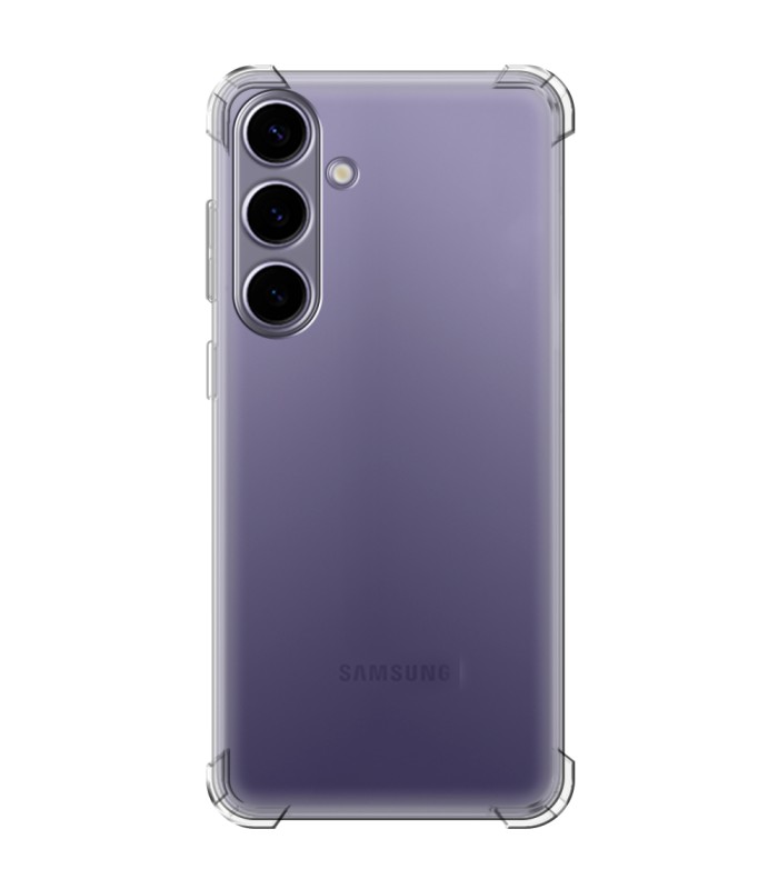 Funda Antigolpe Samsung Galaxy S24 Plus Gel Transparente con esquinas Reforzadas