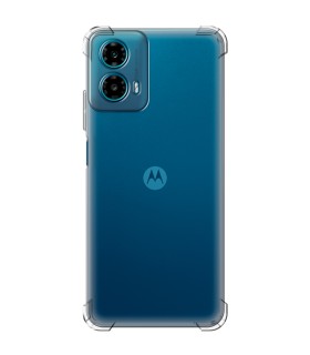 Funda Antigolpe Motorola Moto G34 5G Gel Transparente con esquinas Reforzadas