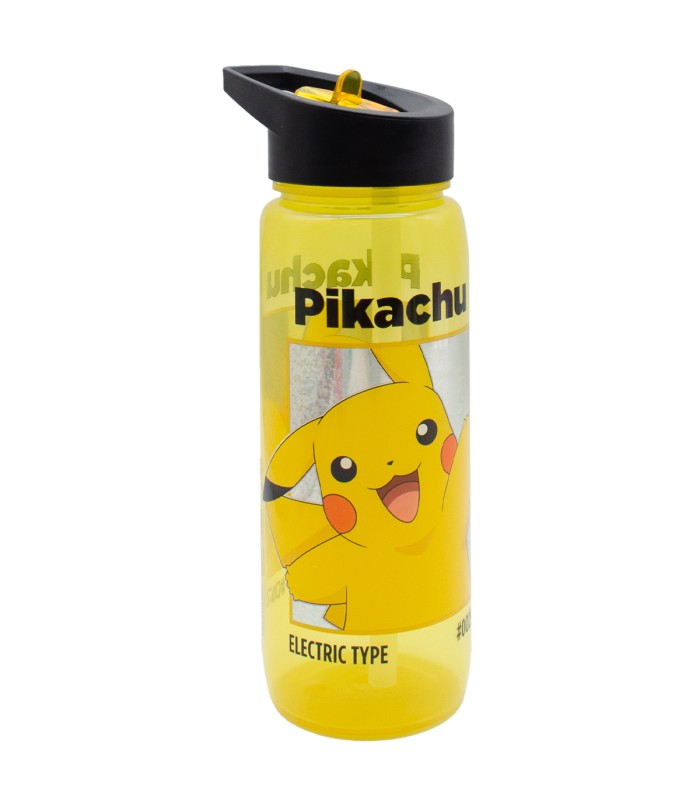 Cantimplora Redonda Pokémon Pikachu 600ml | Botella Infantil Reutilizable | Producto Oficial