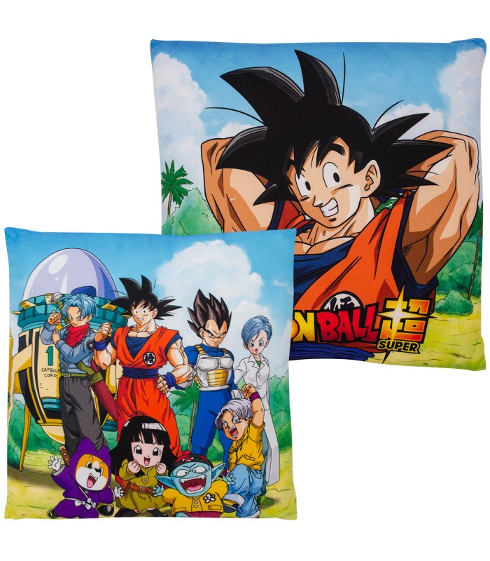 Cojín Dragon Ball | 35x35 cm | Cojín Decorativo | Licencia Oficial