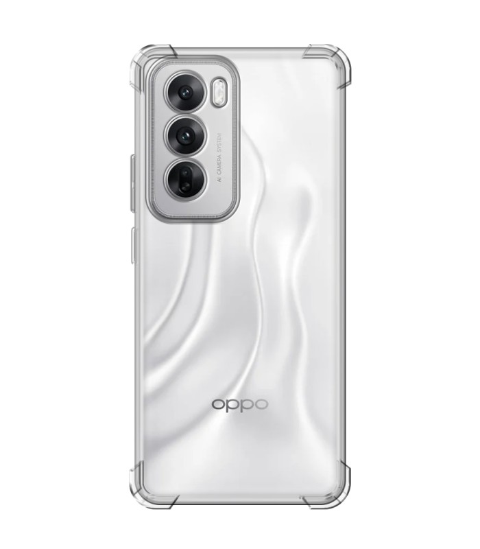 Funda Antigolpe Oppo Reno 12 5G Gel Transparente con esquinas Reforzadas