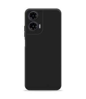 Funda Motorola Moto G35 5G - Silicona Suave color mate negro