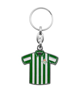 Llavero Real Betis Balompié Camiseta Metálica | Producto Oficial con Blíster | Regalo para Aficionados Verdiblancos