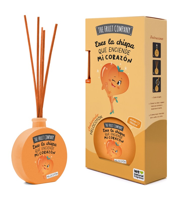 The Fruit Company Ambientador Mikado Melocotón 40 ml