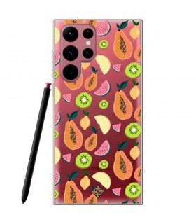 Compra Online Funda Dibujos [ Xiaomi Redmi Note 12 5G ] Frutas- Papaya,  Sandía, Kiwis y Limones