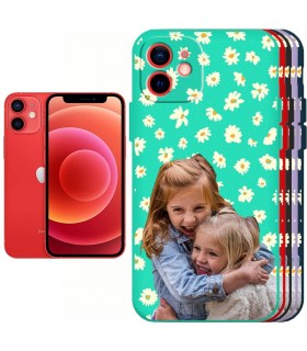 Funda Silicona Suave iPhone 12 Mini Personalizable disponible en 5 Colores