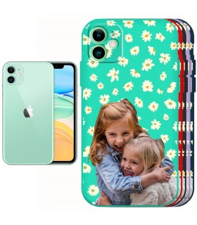 Funda Silicona Suave iPhone 11 Personalizable disponible en 5 Colores