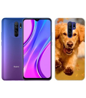 Personaliza tu Funda [Xiaomi Redmi 9] de Silicona Flexible Transparente Carcasa Case Cover de Gel TPU para Smartphone