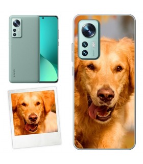 Compra Online Funda Personalizada [Xiaomi Redmi Note 12] Silicona Flexible  Transparente