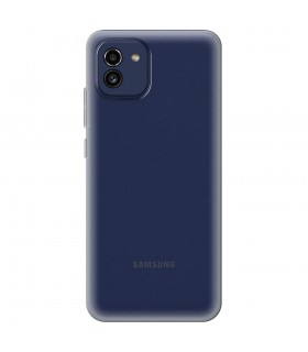 Funda Silicona Samsung Galaxy A03 Transparente Ultrafina